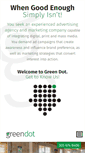 Mobile Screenshot of greendotadvertising.com